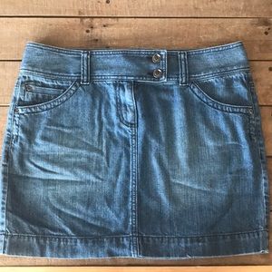 Ann Taylor denim skirt